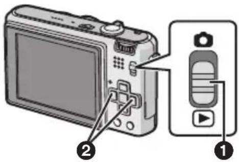 PANASONIC Lumix DMC-FX150 - Za účelem snímání snímků zapněte fotoaparát. - 2