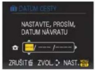 DATUM CESTY NASTAVTE, PROSÍM, DATUM NÁVRATU ZRUŠIT ZVOL NAST.