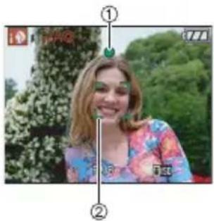 PANASONIC Lumix DMC-FX150 - Stiskněte tlačítko závěrky do poloviny za účelem zaostření. - 1