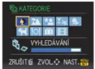 KATEGORIE VYHLEDÁVÁNÍ ZRUŠIT ZVOL NAST. MENU
