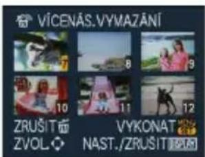 VÍCENÁS.VYMAZÁNÍ 7 8 9 10 11 12 ZRUŠITÁ ZVOL VYKONAT NAST./ZRUŠITÁ