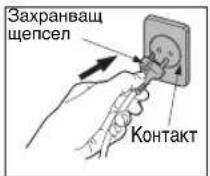 PANASONIC SR-TMJ501 - Свързване на захранващия кабел. - 2