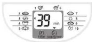 2 3 4 5 39 min 7 8 9 10 Tater Cooking/Steers