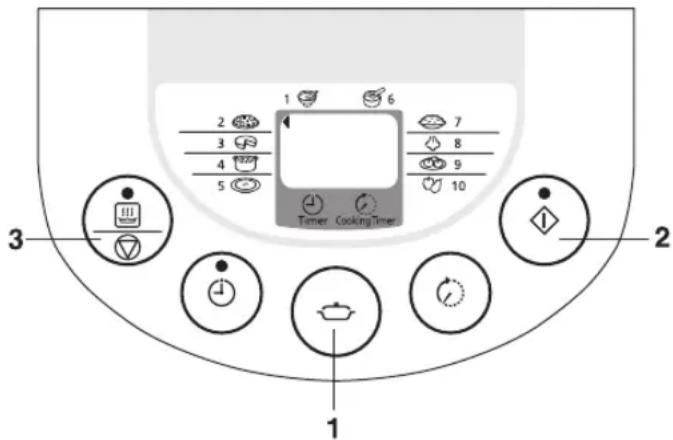 1 2 3 4 5 6 7 8 9 Timer CookingTimer 10 2 3 1