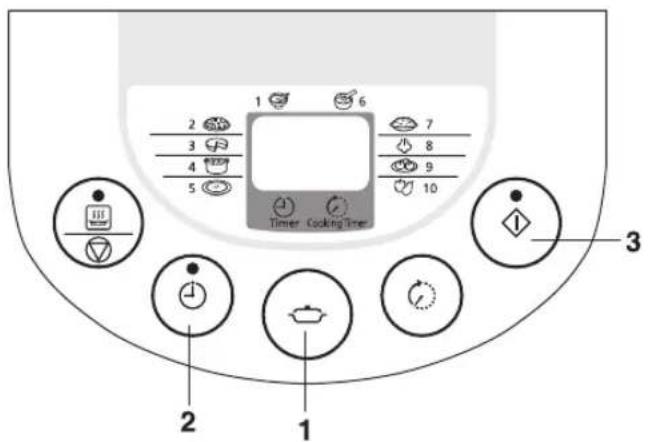 1 2 3 4 5 6 7 8 9 10 Timer Cooking Tree 2 1 3