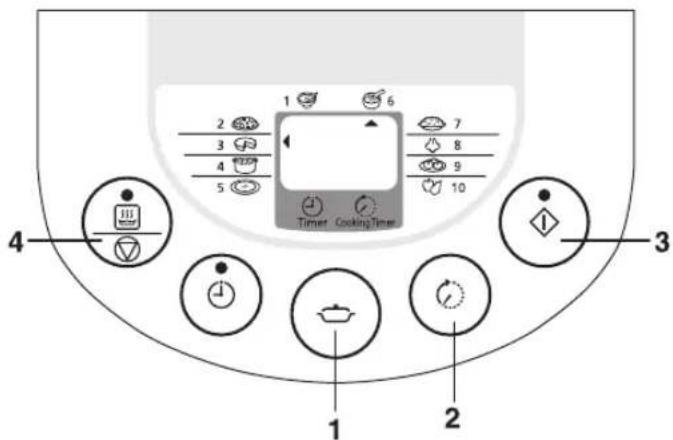 1 2 3 4 5 6 7 8 9 10 Timer CookingTime 4 3 1 2