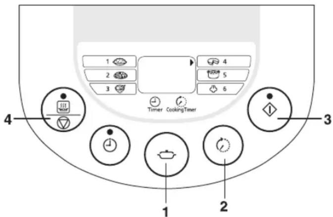 1 2 3 4 5 6 Timer Cooking Timer 1 2 3