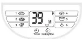 1 2 3 39 M 4 5 6 Timer CookingTimer
