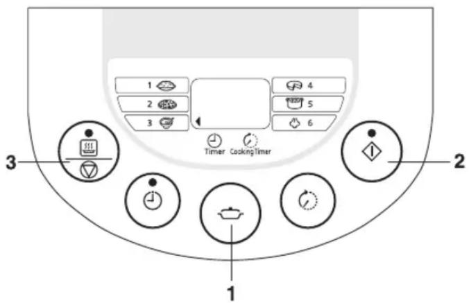 1 2 3 4 5 6 Timer CookingTimer 1 2 3