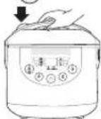 PANASONIC SR-TMH501 - Put the inner pan into the body and close the outer lid. - 2