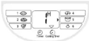 PANASONIC SR-TMH501 - Naciśnij przycisk 📋 aby ustawić czas pieczenia jaki potrzebujesz. - 1