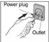 PANASONIC SR-TMH501 - Connect the power cord. Please connect the instrument plus - 2