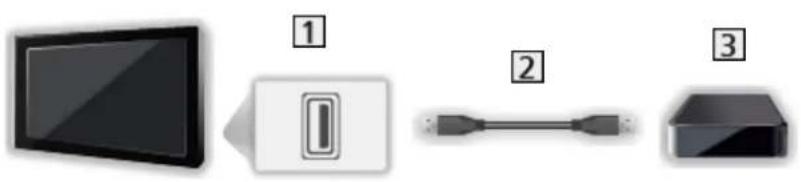PANASONIC Viera TX-55DS500E - Externí připojení - 5