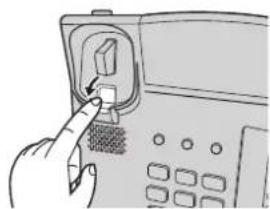 PANASONIC KX-TS820FX - Vysoká stolová pozícia - 4