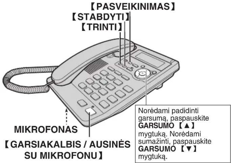PANASONIC KX-TS620FX - Pasveikinimas - 1