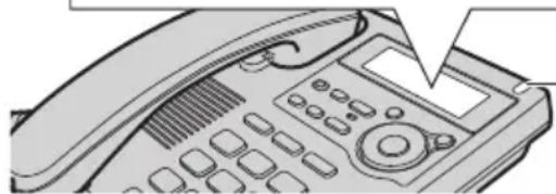 PANASONIC KX-TS620FX - Kaip priimant skambutj rodoma skambintojo informacija - 1