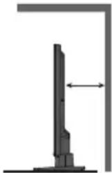 PANASONIC Viera TX-L32EM6Y - Nezakrývejte zadní ventilační otvory - 2