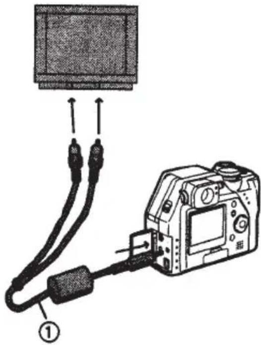 PANASONIC Lumix DMC-LC40 - Přehrávání snímků na televizoru - 1