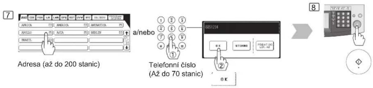 7 PAD CSE FOR LUX LMN DFG EST UVW XYZ EBLIBING PROGRAM/SPRING APRICA AMERICA ANITATICA APOLIO ASIA BERLIN BRAZIL a/nebo Telefonní číslo (Až do 70 stanic) 5551234 0 K STORNO PREBAT DO LOC AD 8