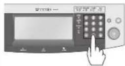 PANASONIC DP-8032 - Zdejte číselná tlačítka - 1