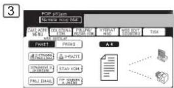 PANASONIC DP-8032 - ■ Manuální příjem z POP serveru - 12