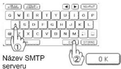 Název SMTP serveru