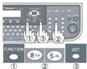 Panasonic FUNCTION 8 FUV 5 JL SET
