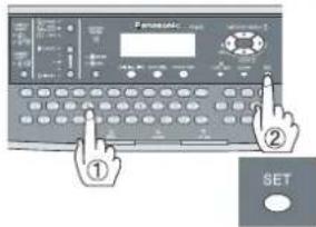 PANASONIC DP-180 - POZNÁMKA - 5