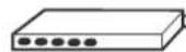 PANASONIC DP-180 - LAN kabel (10Base-T/100Base-TX Cable) - 1