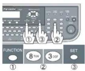 PANASONIC DP-180 - POZNÁMKA - 1