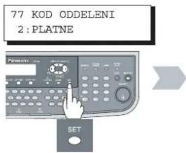 77 KOD ODDELENI 2 : PLATNE Pintemark SET