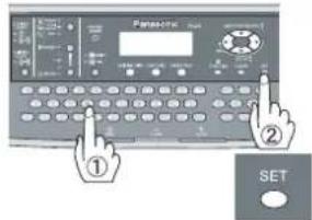 PANASONIC DP-180 - ■Odesilání dokumentů s volbou odesílatele - 11