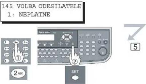 145 VOLBA ODESILATELE 1: NEPLATNE ① ② ③ ④ ⑤ ⑥ ⑦ ⑧ ⑨ ⑩ ⑪ ⑫ ⑬ ⑭ ⑮ ⑯ ⑰ ⑱ ⑲ ⑳ ㉑ ㉒ ㉓ ㉔ ㉕ ㉖ ㉗ ㉘ ㉙ ㉚ ㉛ ㉜ ㉝ ㉞ ㉟ ㉳ ㉟ ㉟ SET