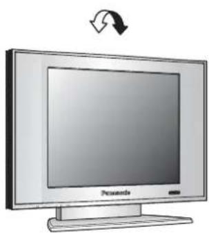 PANASONIC Viera TX-20LB5PG - Používání LCD stojanu - 1