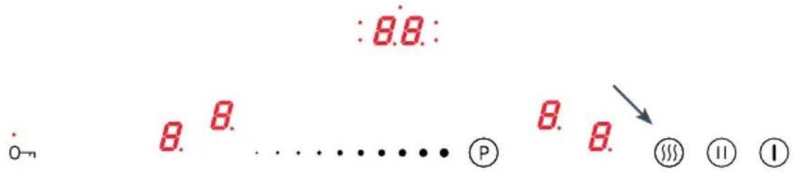 :88. 8. 8. ........ P 8. 8. ③④①