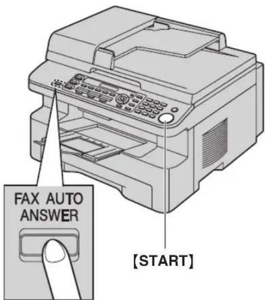 FAX AUTO ODPOVĚĎ [START]