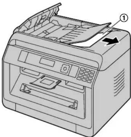 PANASONIC KX-MB2120HX - Pozor: - 5