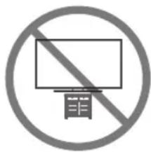 SAMSUNG The Frame UE65LS03NA - Bezpečnostní pokyny: Připevnění televizoru na zed' pro zabránění jeho pádu - 1