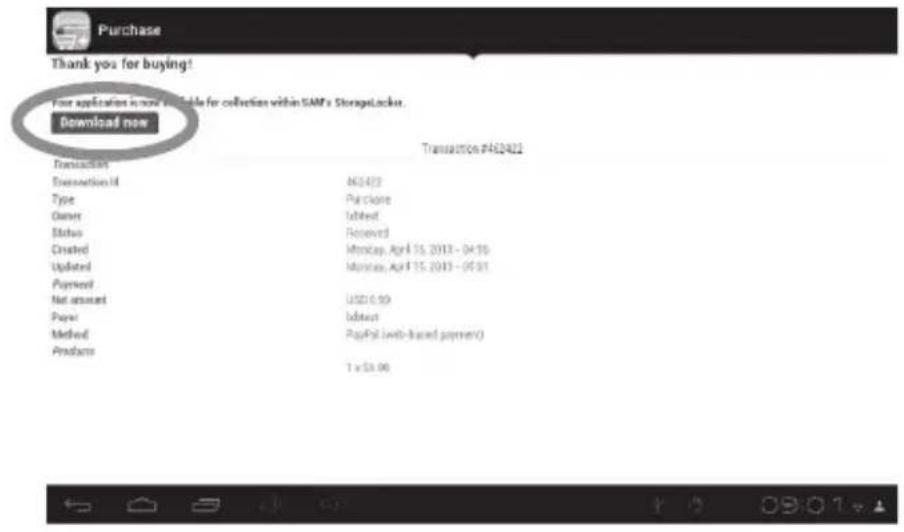 Purchase Thank you for buying! Your application is now available for collection within SAM's StorageLacker. Download new Transaction: 462422 TransactionId: 462422 Type: Purchase Owner: Ibbest Status: Received Created: Myocap, April 15, 2013 - 04:59 Updated: Myocap, April 15, 2013 - 05:51 Payment: Not asset: USD 6.99 Paper: Ibbest Method: Paypal (web-based payment) Products: 1 x $3.00