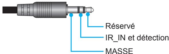 Réservé IR_IN et détection MASSE