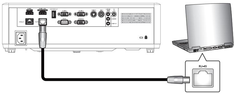 OPTOMA ZW506 - LAN RJ45 - 1