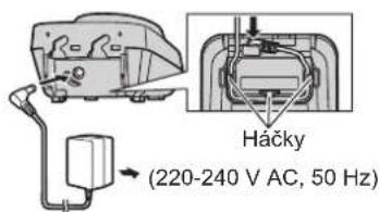 Háčky (220-240 V AC, 50 Hz)