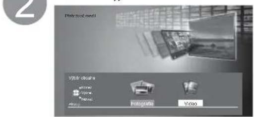 OK ① vybrat ② přístup