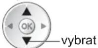 PANASONIC TX-L19D28 - ② Vyberte funkci (Upomínka nebo Externí rek.) - 1