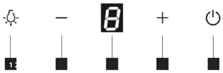 - 8 + ⏻ 12