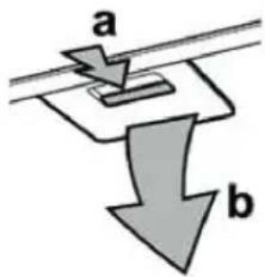 a b