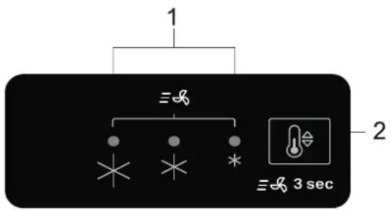 WHIRLPOOL W5 921E OX - Ovládací panel - 1
