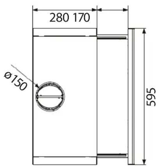 280 170 Ø150 595