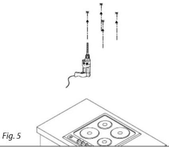 Concept OPO5890 - When installing the appliance, follow these steps: - 3