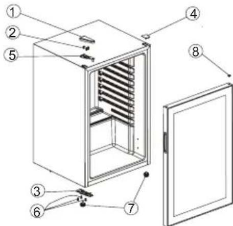 Guzzanti GZ 117A - OTOČENIE ZÁVESU DVIEROK - 2